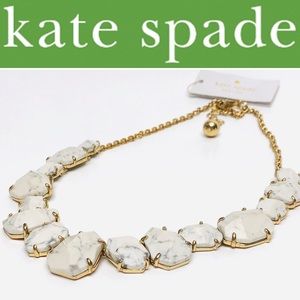 🔥SOLD🔥 Kate Spade Necklace White Gray